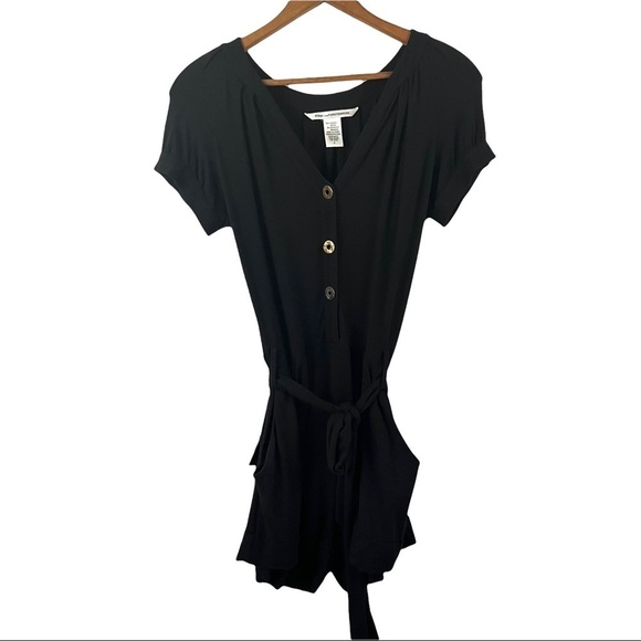 DIANE VON FURSTENBERG Tied-Waist Jersey Romper - Picture 9 of 13